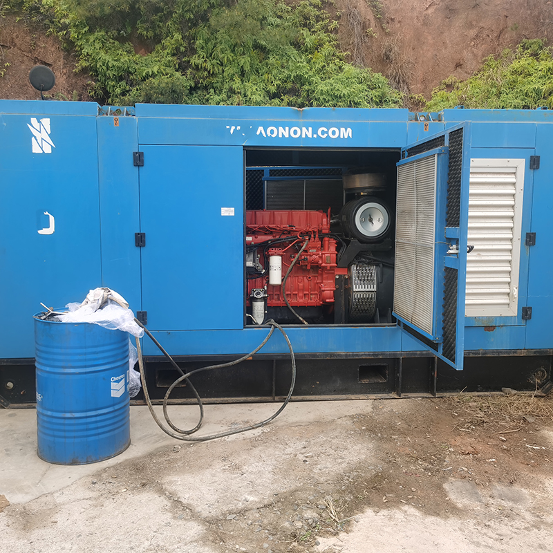 457KVA汉马二手发电机组出售-2020年出厂