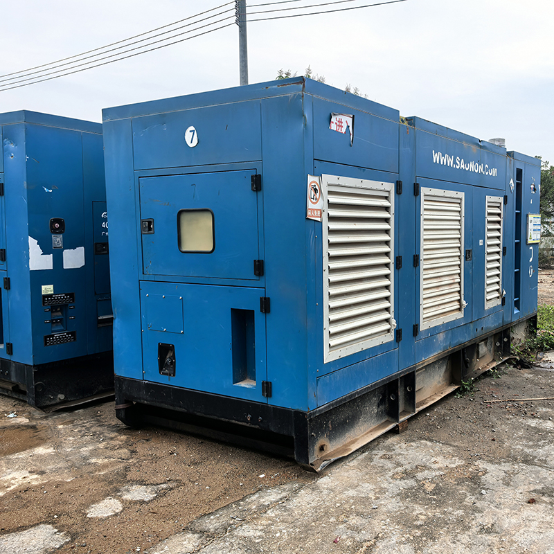 780KVA玉柴二手发电机组批量销售+国三电喷+美奥迪电机+深海控制器-2020年出厂