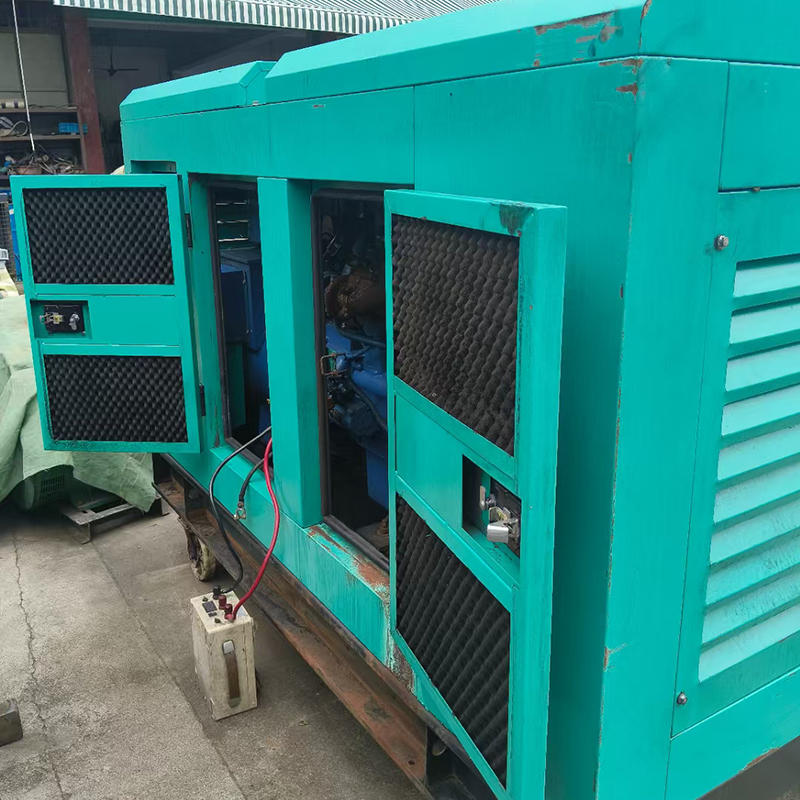 50KW玉柴移动静音款发电机组出售-2023年出厂