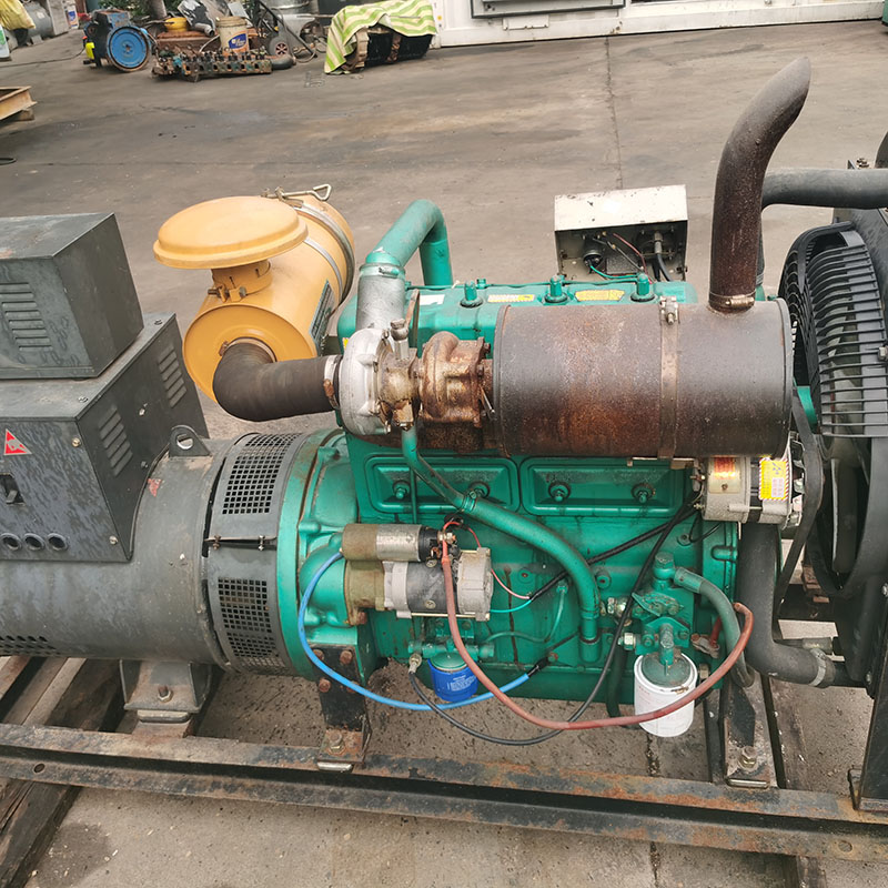 50KW潍坊二手发电机组出售-2015年出厂