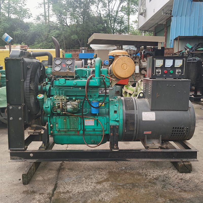 50KW潍坊二手发电机组出售-2015年出厂