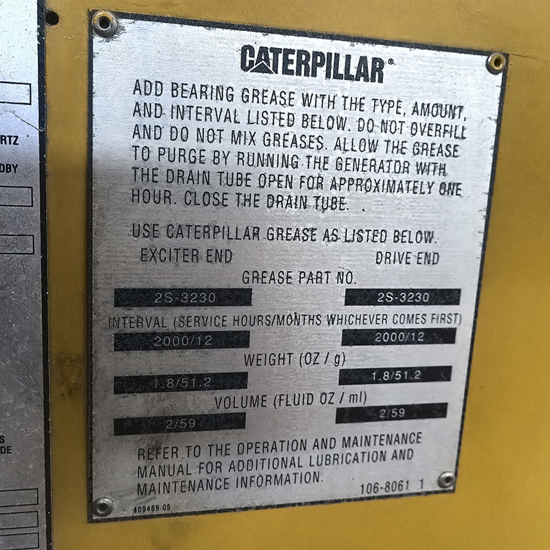 800KW卡特彼勒二手发电机组销售价格-2004年出厂