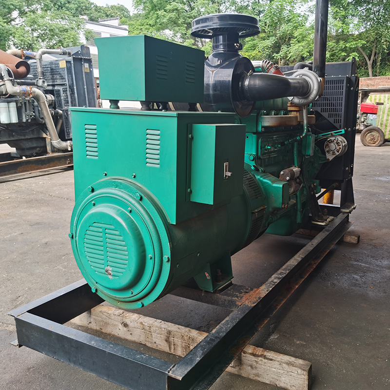 75KW山东卡特二手发电机组出售-2021年出厂