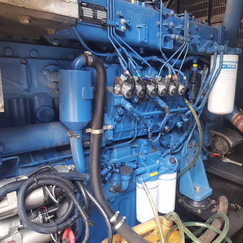 500KW玉柴二手静音款发电机组销售+并网控制+无锡斯坦福电机+全铜水箱-2019年出厂