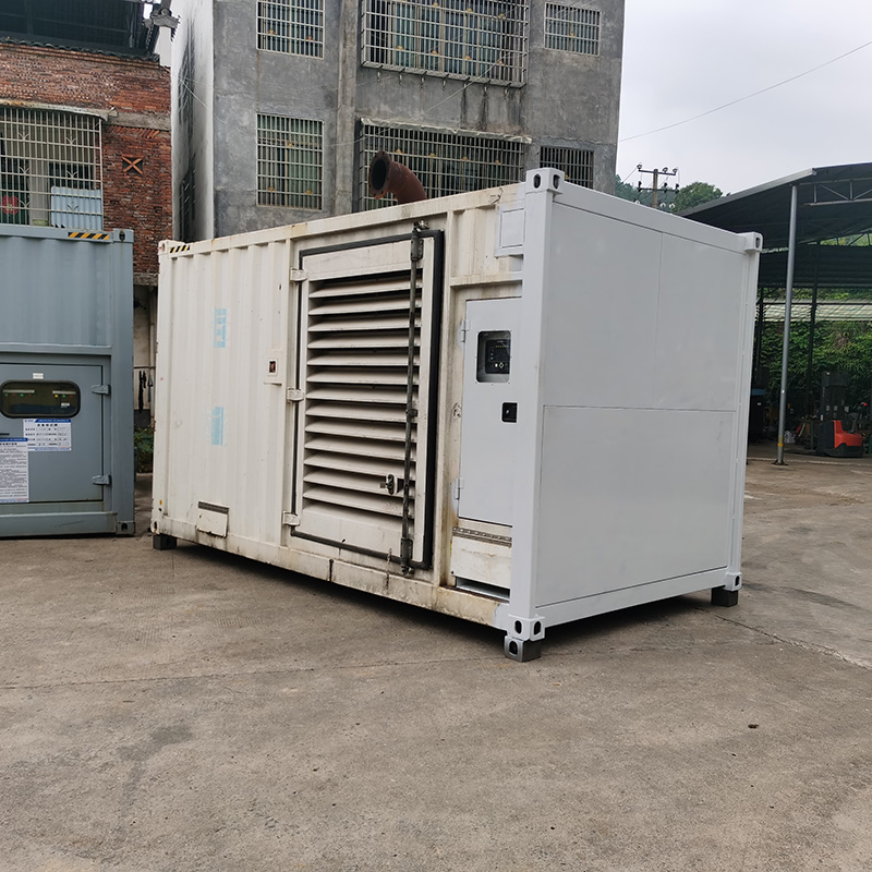 500KW玉柴二手静音款发电机组销售+并网控制+无锡斯坦福电机+全铜水箱-2019年出厂