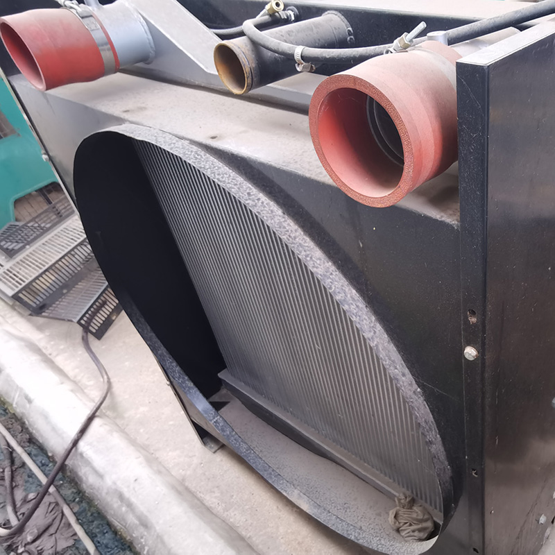 400KW上柴二手发电机组全铝水箱散热器