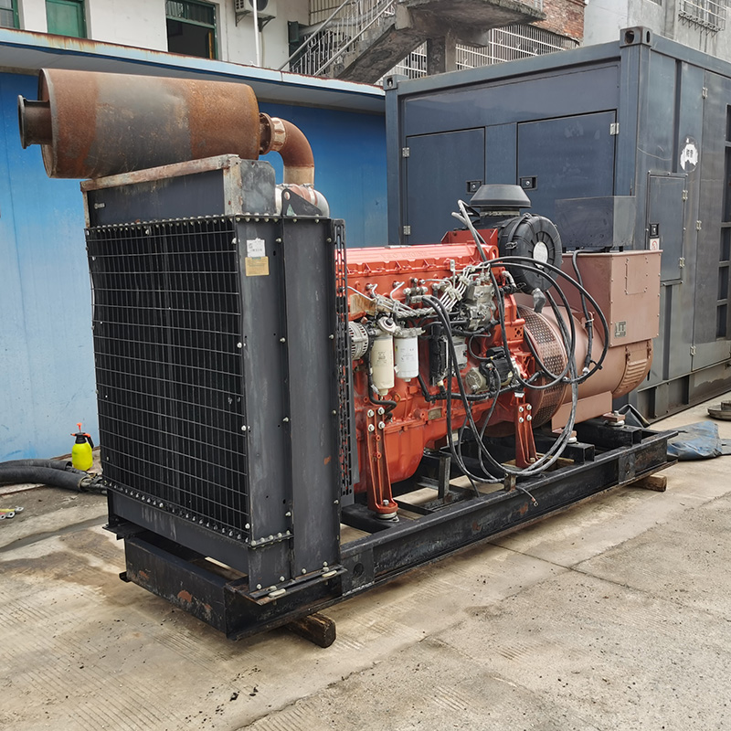 400KW玉柴联合动力二手发电机组出售-2021年出厂