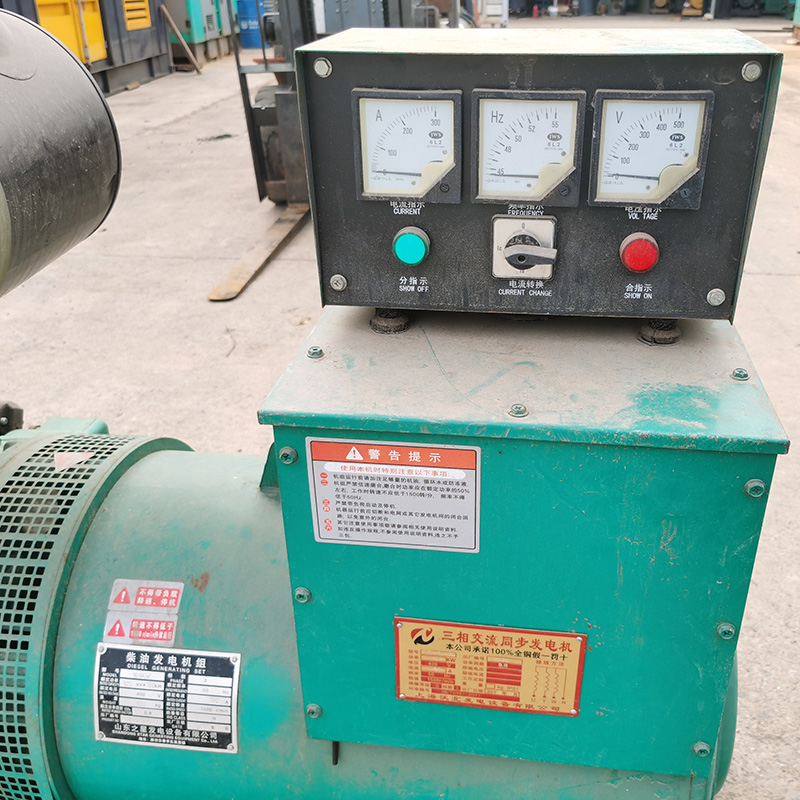 100KW潍坊二手发电机组批量出售-2019年出厂