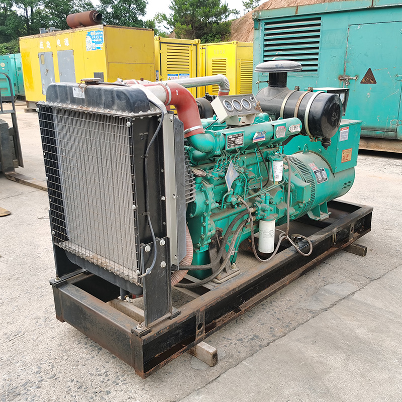 100KW潍坊二手发电机组批量出售-2019年出厂