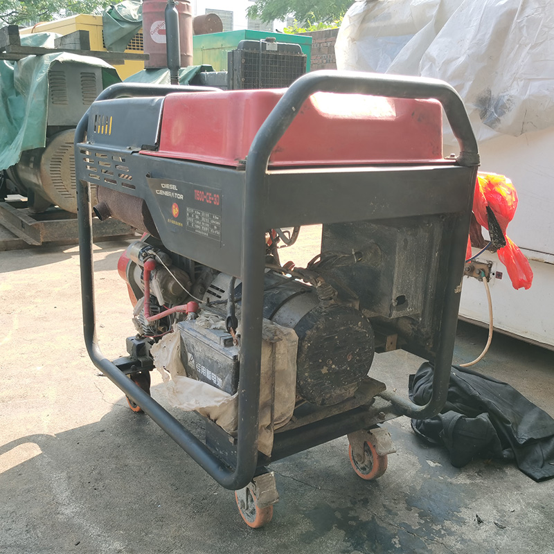 8KW二手柴油发电机组出售-2015年出厂