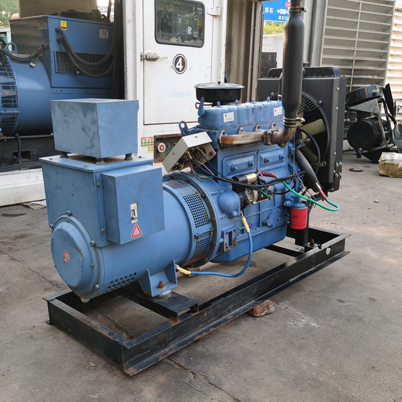 30KW潍坊二手发电机组出售-2021年出厂