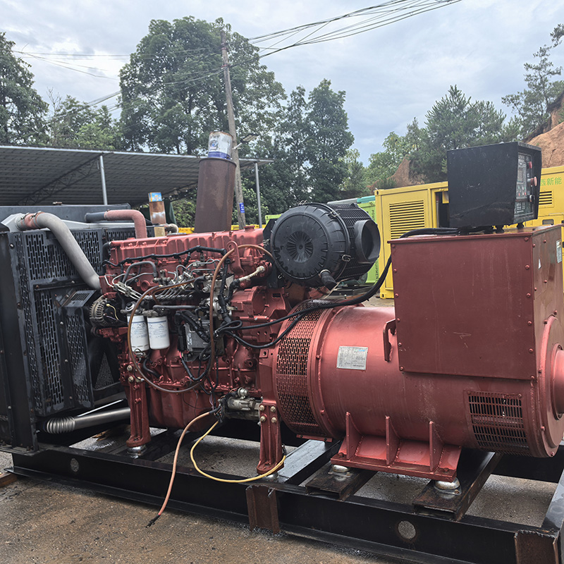 400KW玉柴联合动力二手发电机组销售-2018年出厂